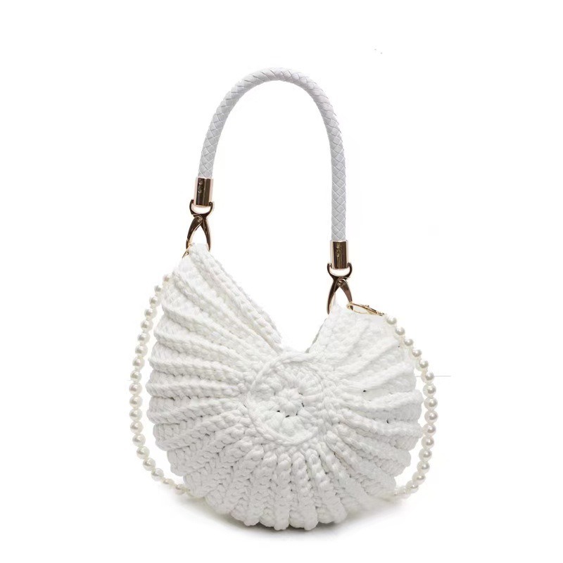 Women Bags Handmade - Tas Bahu Wanita Rajutan Berbentuk Keong