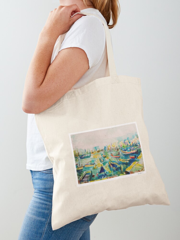 Women Bags Malta - Marsaxlokk Harbour, Malta, Tas Jinjing Tinta