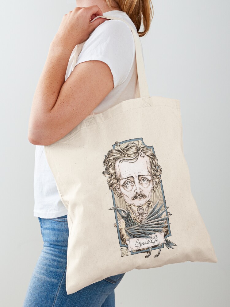 Women Bags Edgars - Edgar Allan Poe - ARTbyGB Tote