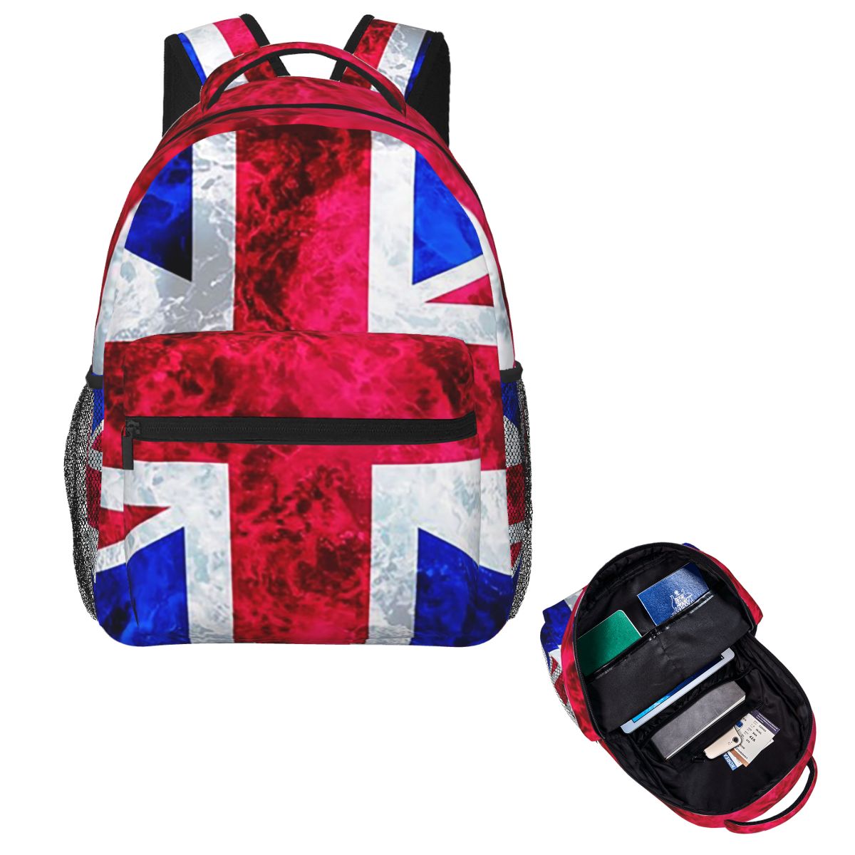 Women Bags In Uk - Tas Ransel Siswa Inggris dengan Bendera