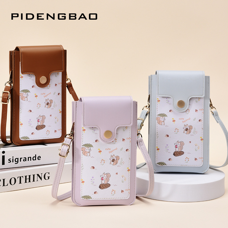 Women Bags New - Tas Ponsel Selempang Wanita Layar Sentuh
