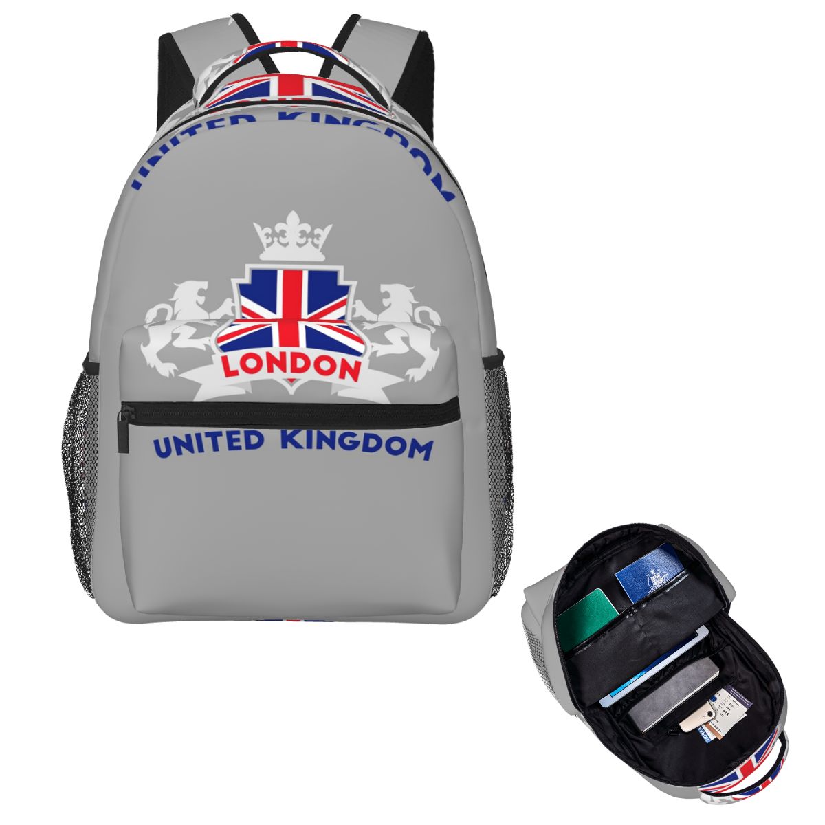 Women Bags In Uk - Tas Ransel Siswa Inggris dengan Bendera