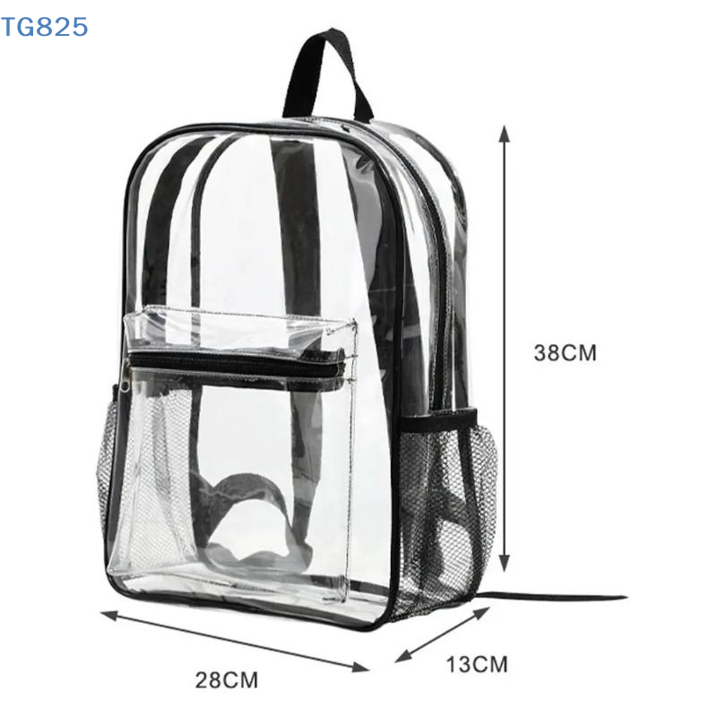 Women Bags Waterproof - 【AN】【AN】Ransel Olahraga Luar Ruangan PVC Transparan,