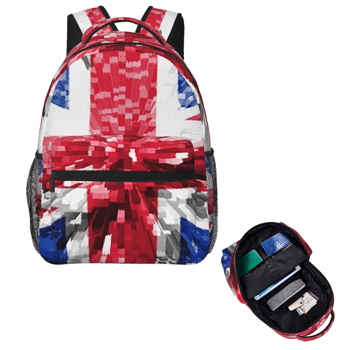 Women Bags In Uk - Tas Ransel Siswa Inggris dengan Bendera