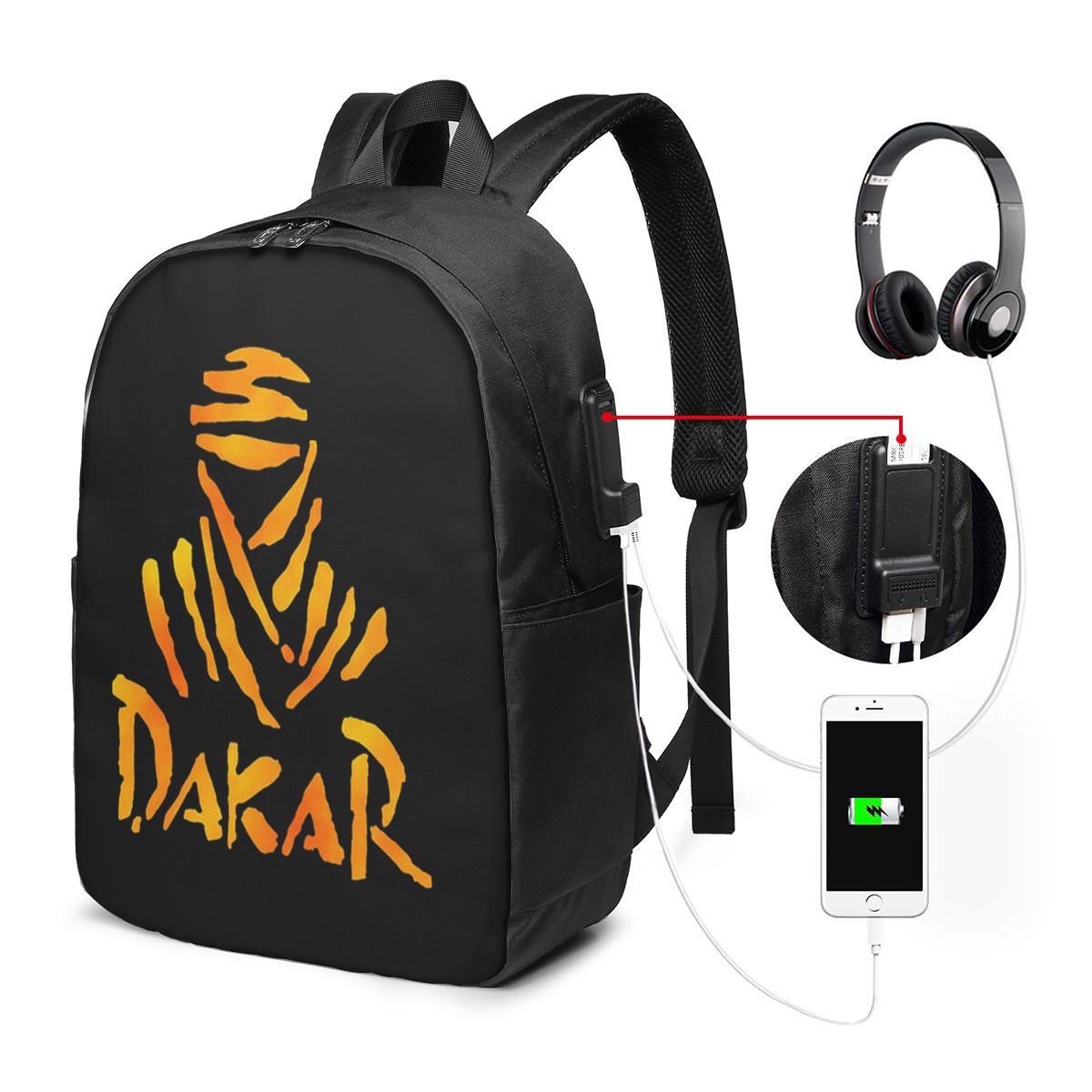 Women Bags Laptop - Dakar Rally Tas Ransel Motor Tas
