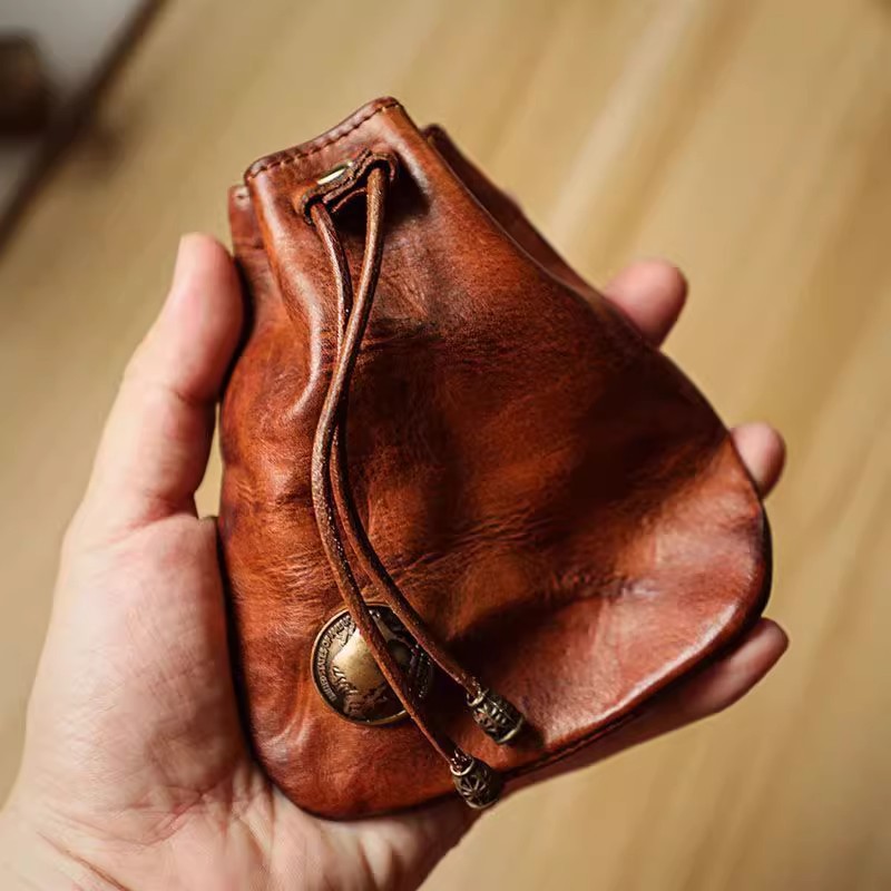 Women Bags Handmade - Dompet Kulit Asli Gaya Jepang, Tas