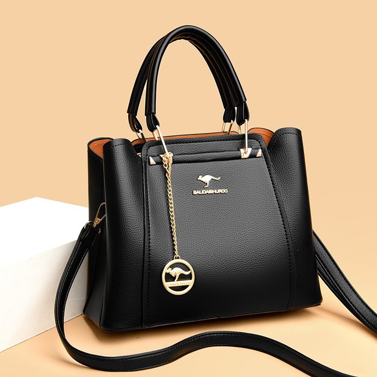 Women'S Kangaroo Bags - Tas jinjing kulit kapasitas besar wanita