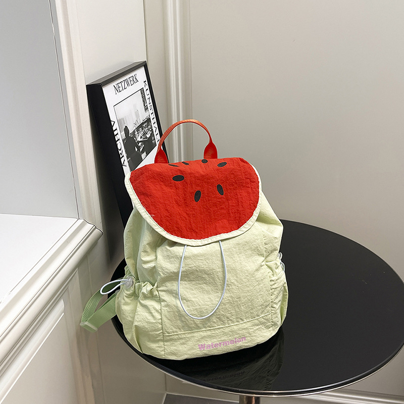 Women Bags New - Ransel Kecil Dopamin Gambar Buah Kartun
