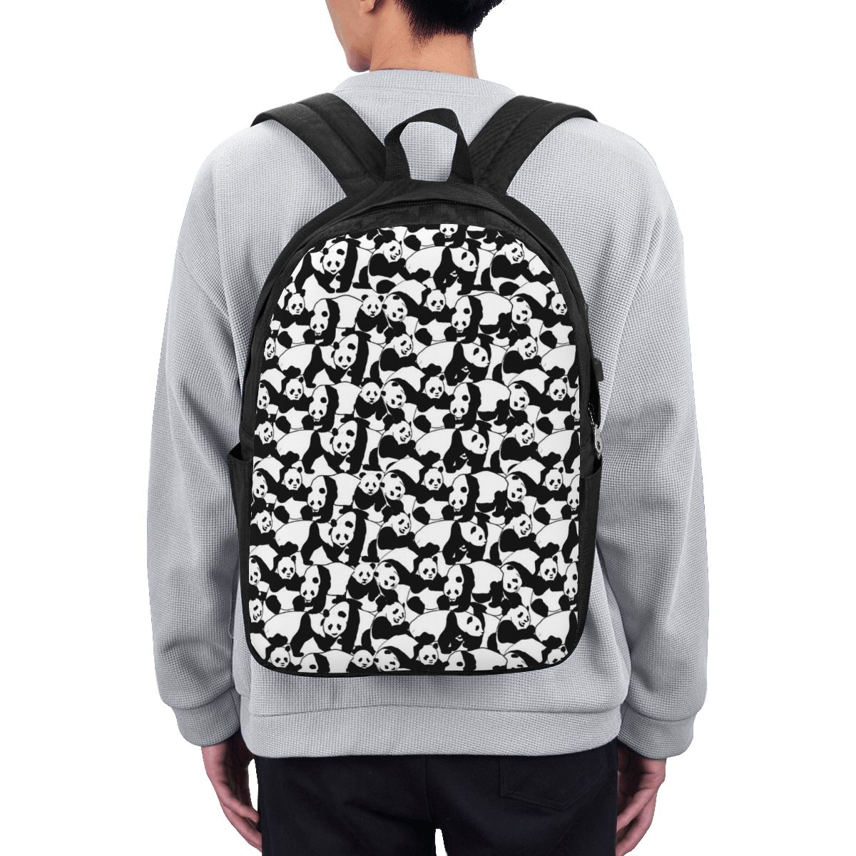 Women Bags Laptop - Tas Ransel Pola Panda Tas Notebook