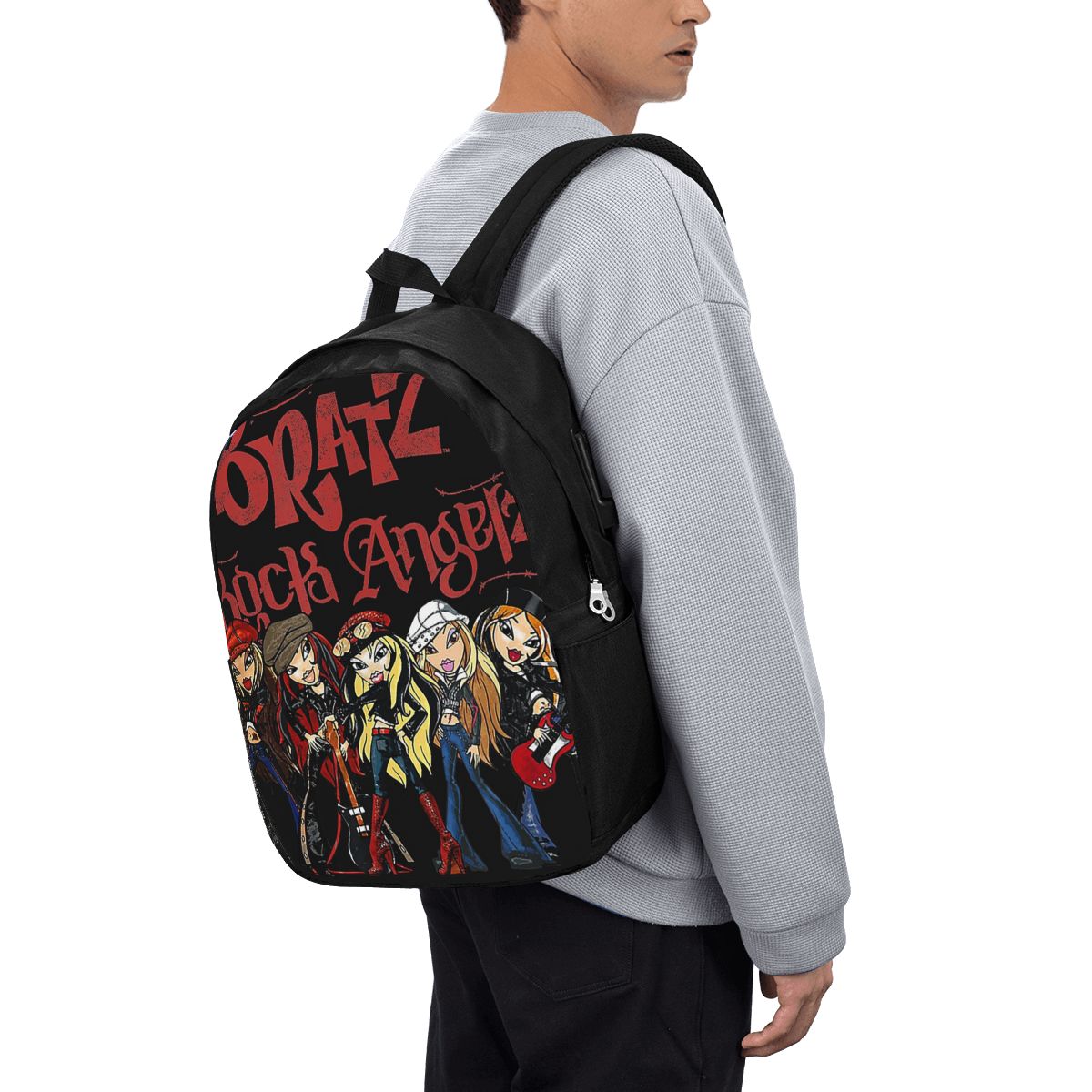 Women Bags Laptop - Bratz Rock Angelz Group Shot Backpack