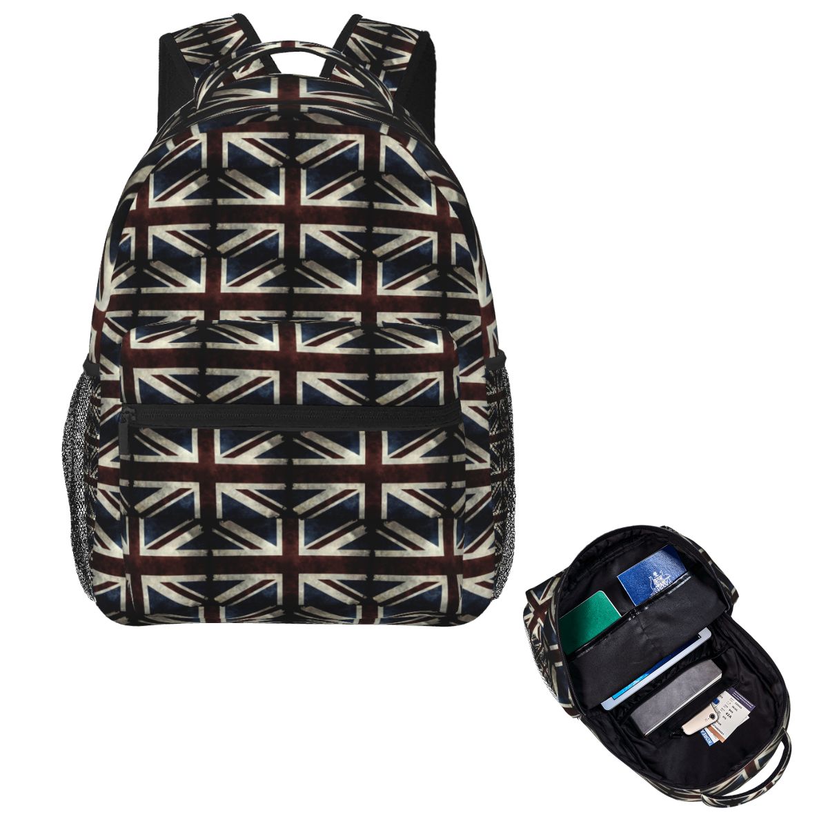 Women Bags In Uk - Tas Ransel Sekolah Motif Bendera Union