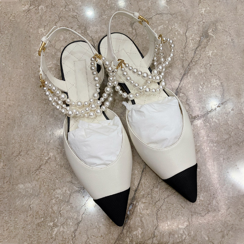 Women Bags New - Sandal Wanita Model Rantai Mutiara, Model