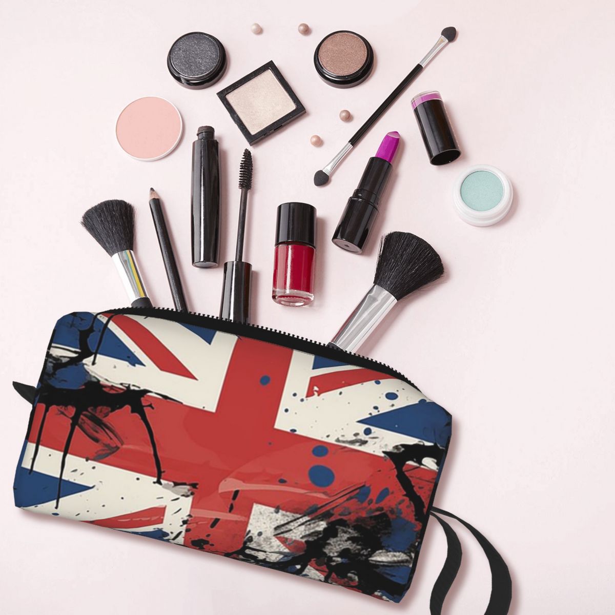 Tas Makeup Bendera Union Jack  - Women Bags In Uk ulasan dan harga