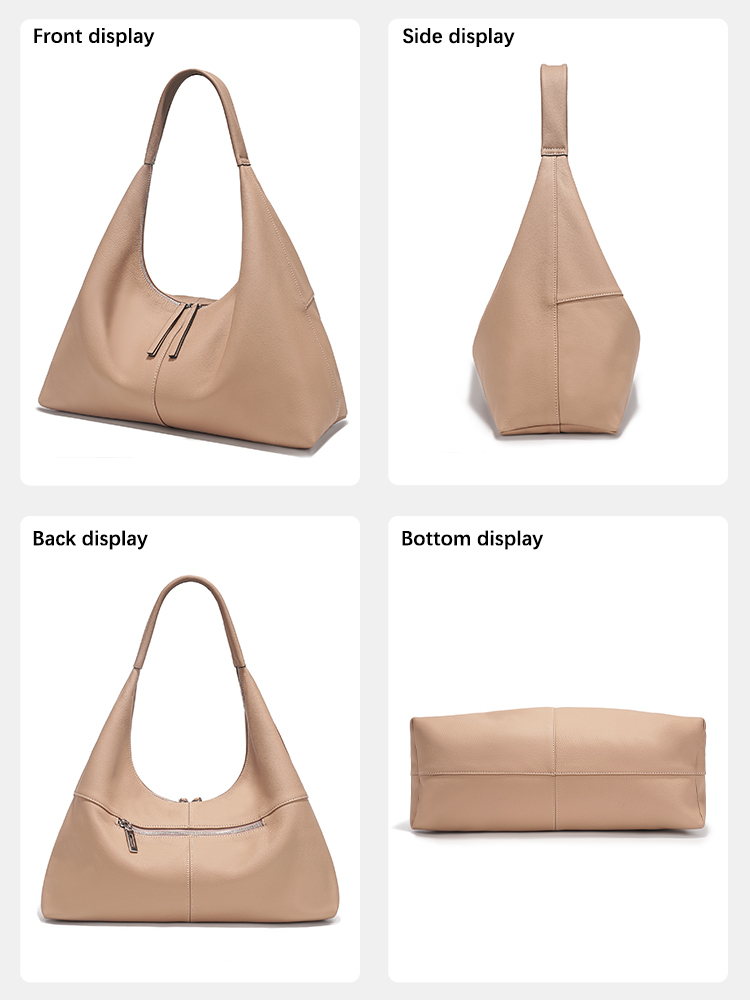 Tas Hobo Kulit Asli Wanita Zen - Women'S Work Bags Designer ulasan dan harga