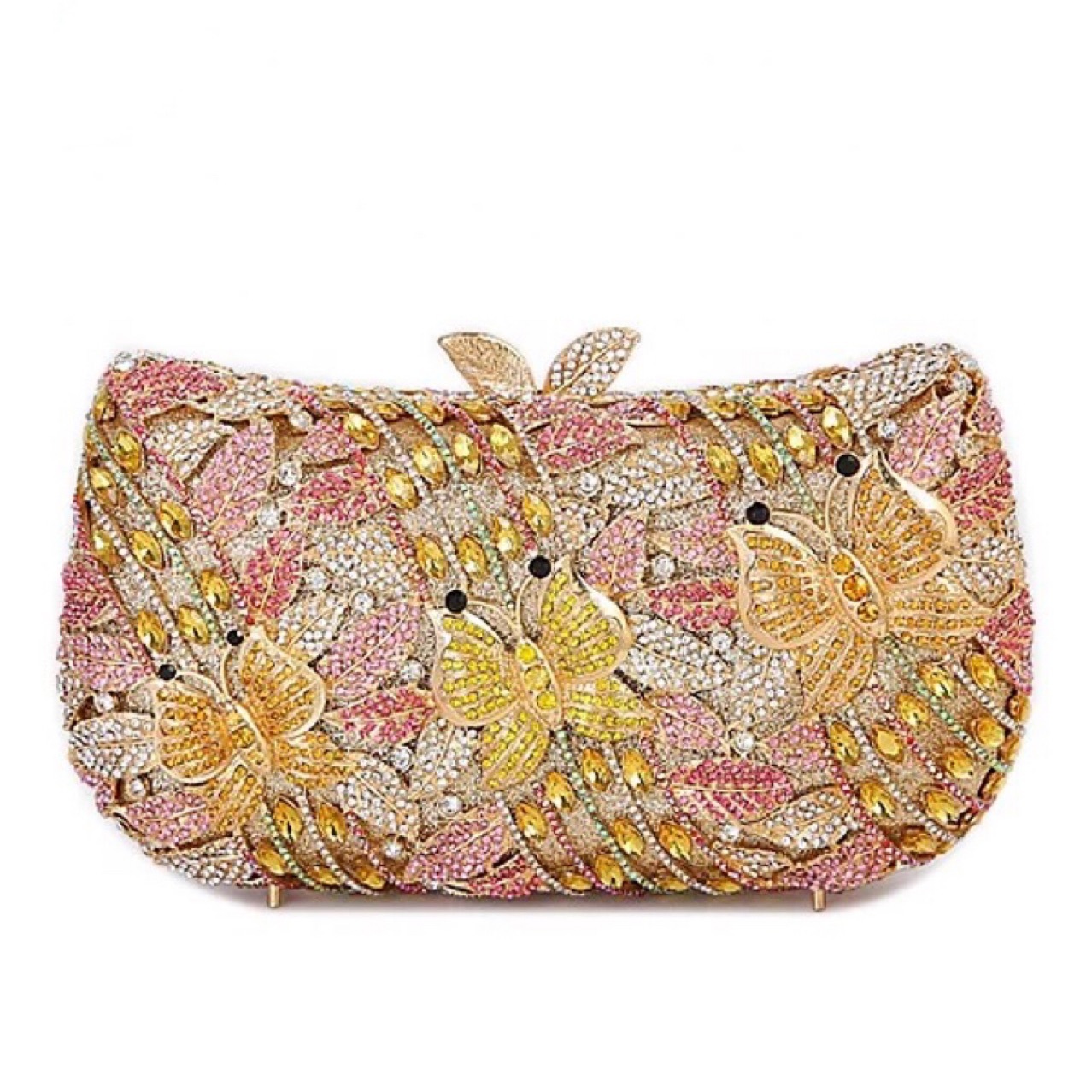 Tas Malam Wanita Berongga Tas  - Women Bags Gold ulasan dan harga