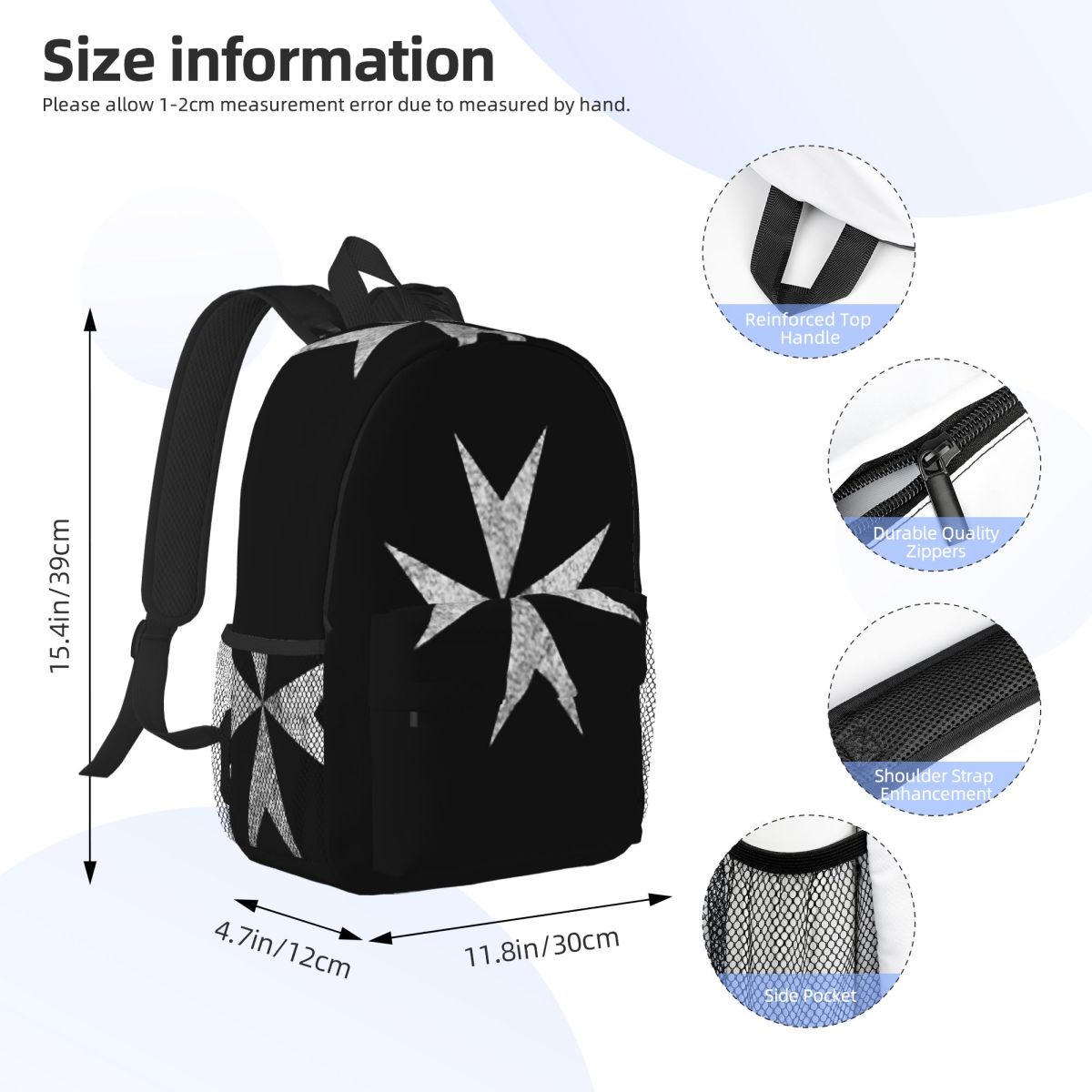 Maltese Cross Knights Hospital - Women Bags Malta ulasan dan harga