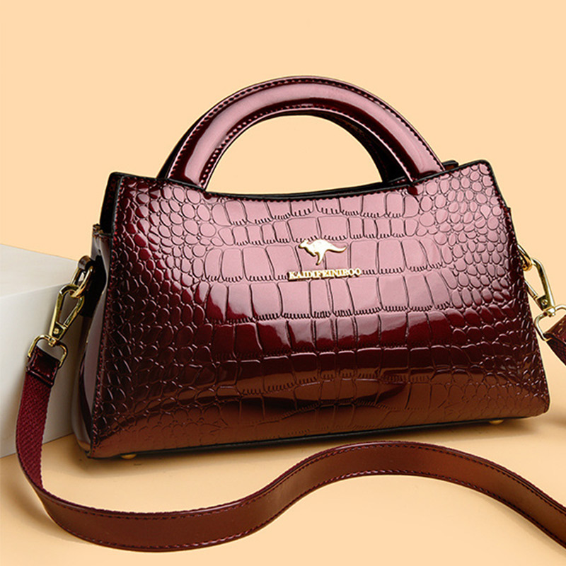Tas Bahu Selempang Pola Buaya  - Women'S Kangaroo Bags ulasan dan harga
