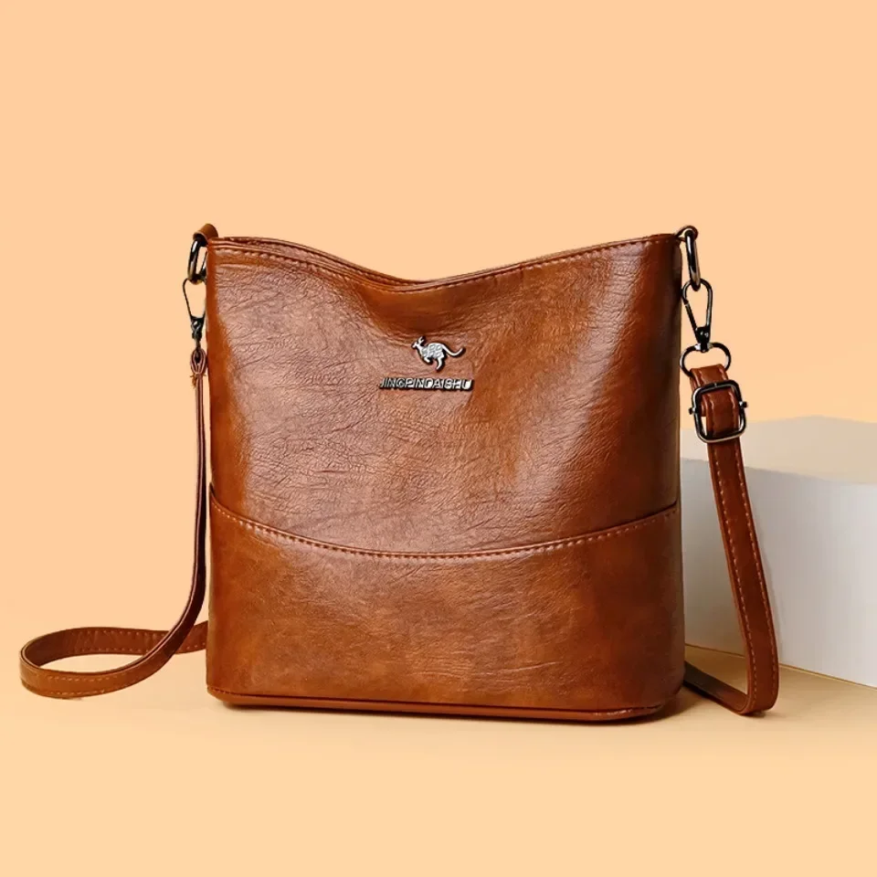 Tas Selempang Kulit PU Lembut  - Women'S Kangaroo Bags ulasan dan harga