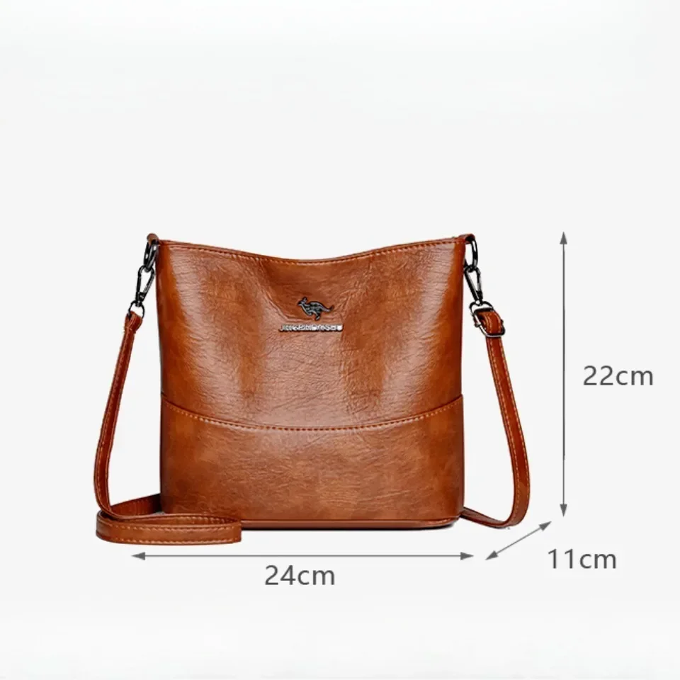 Tas Selempang Kulit PU Lembut  - Women'S Kangaroo Bags ulasan dan harga