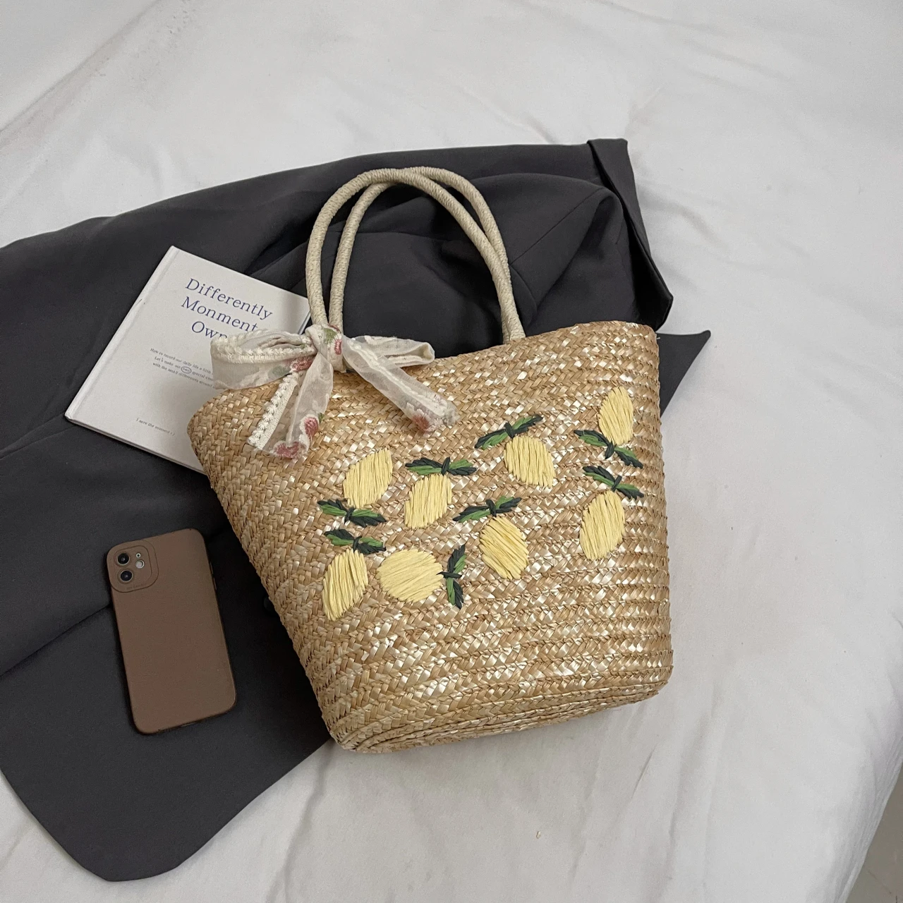 Tas bahu pantai kapasitas besa - Women Bags Handmade ulasan dan harga