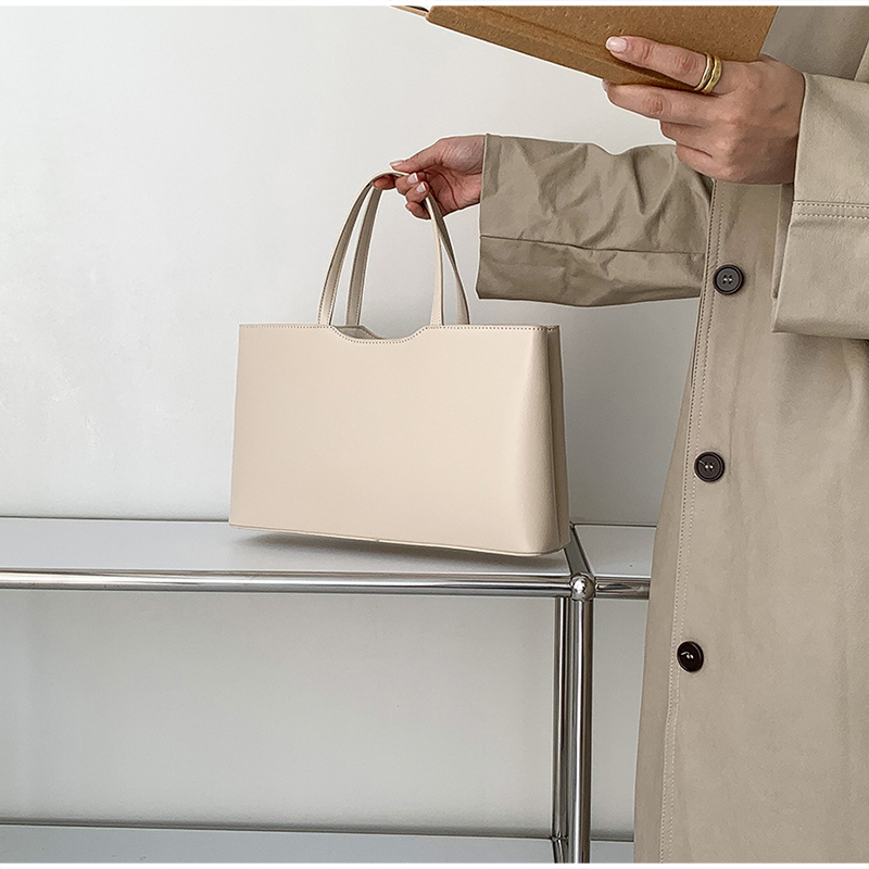 Tas Tangan Warna Solid Minimal - Women'S Work Bags Designer ulasan dan harga