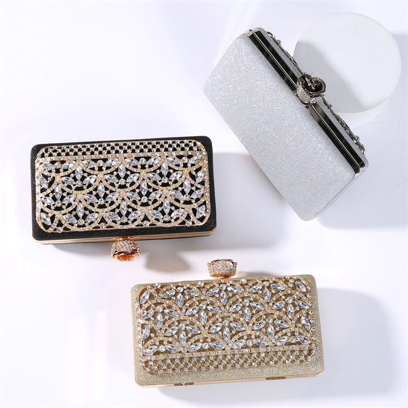 Tas Malam Bingkai Logam Berlia - Women Bags In Dubai ulasan dan harga