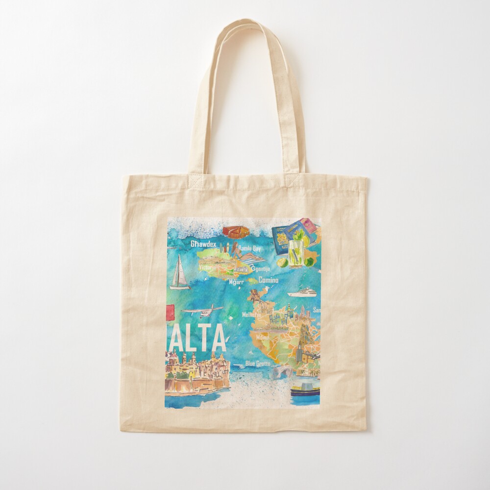 Peta Wisata Pulau Malta Bergam - Women Bags Malta ulasan dan harga