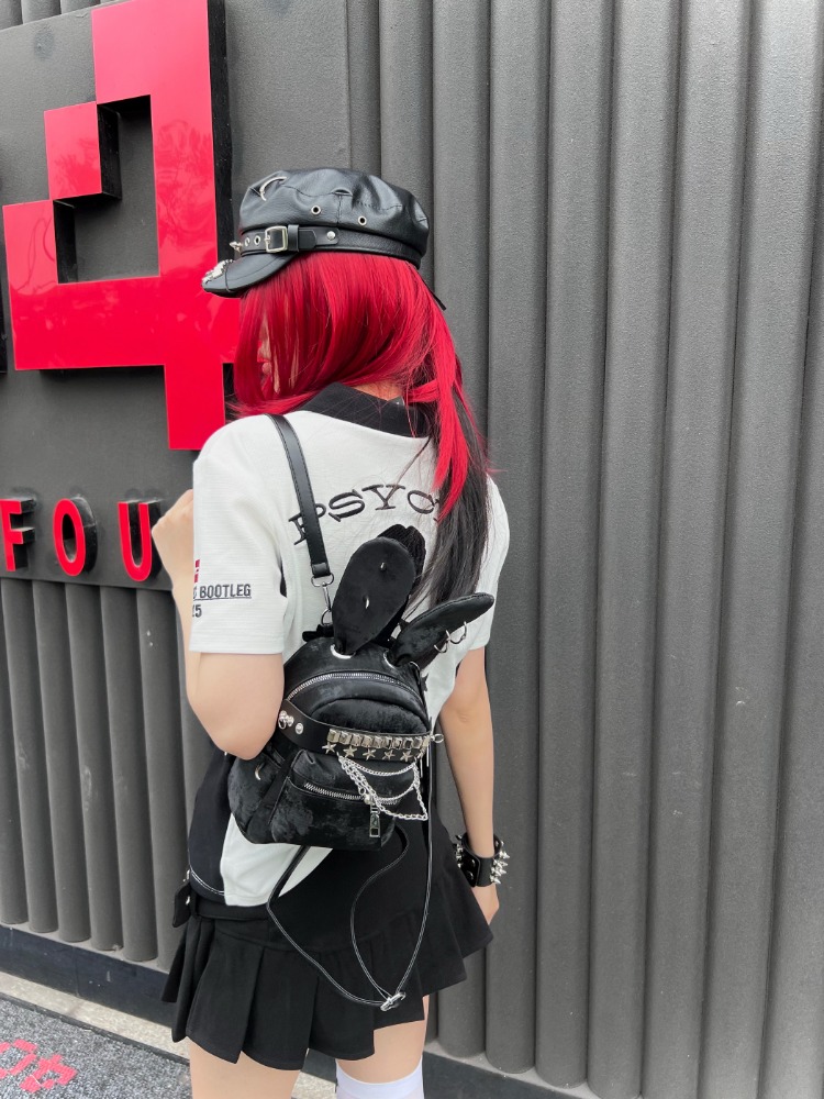 Tas Ransel Kelinci Punk Subkul - Women Bags Handmade ulasan dan harga