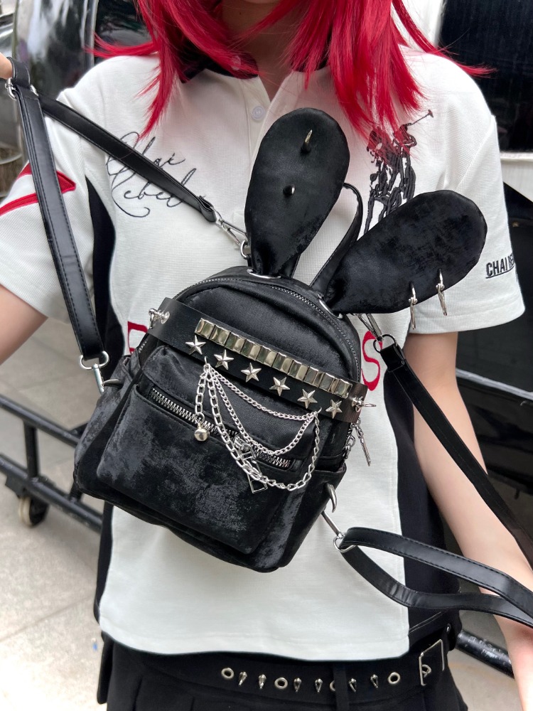 Tas Ransel Kelinci Punk Subkul - Women Bags Handmade ulasan dan harga