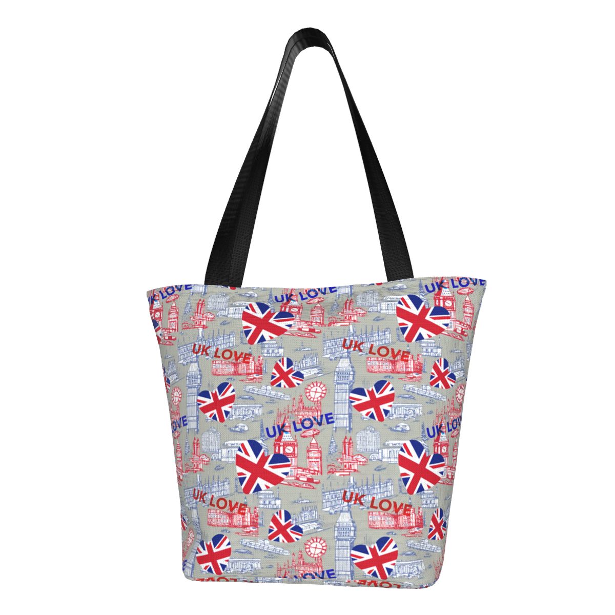 Tas Tote Belanja Bendera Inggr - Women Bags In Uk ulasan dan harga