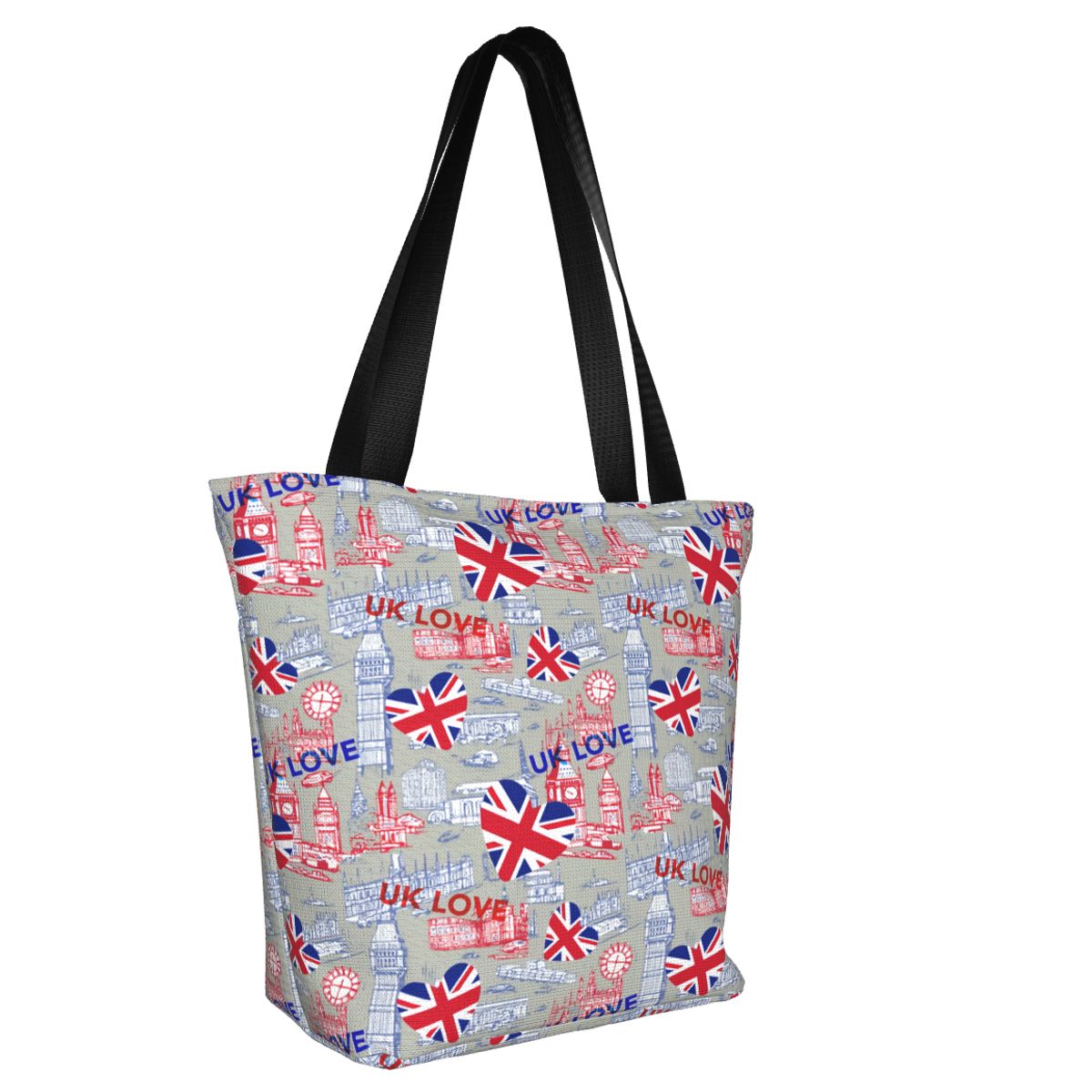 Tas Tote Belanja Bendera Inggr - Women Bags In Uk ulasan dan harga