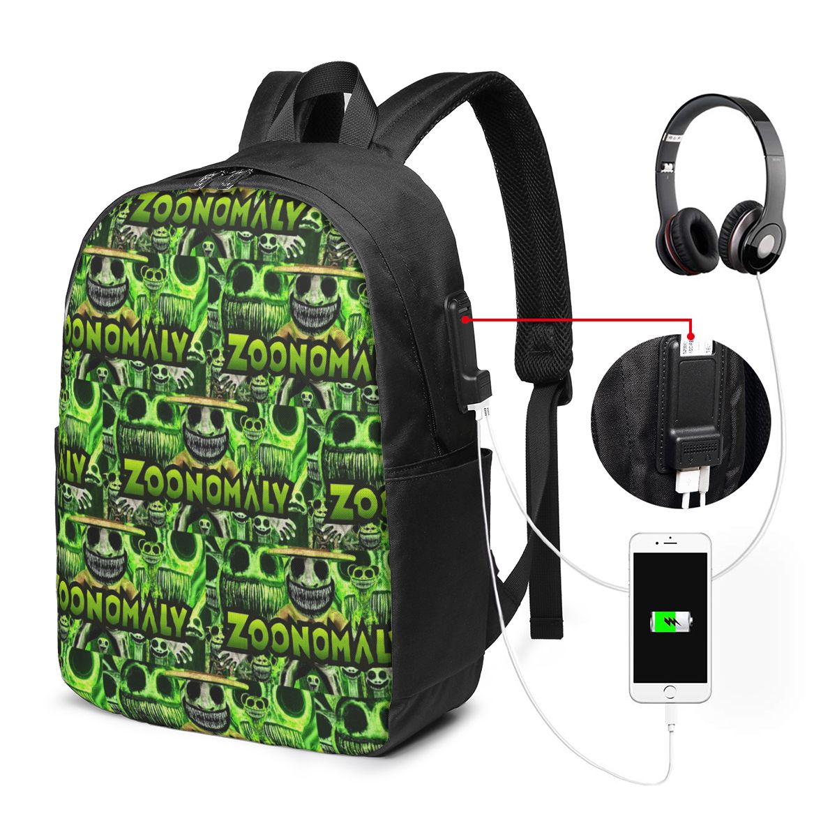 Zoonomaly Cartoon Steam Game B - Women Bags Laptop ulasan dan harga