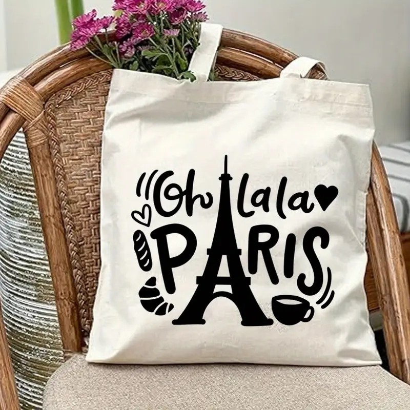 Tas Tote Kanvas Grafis London  - Women Bags In Uk ulasan dan harga