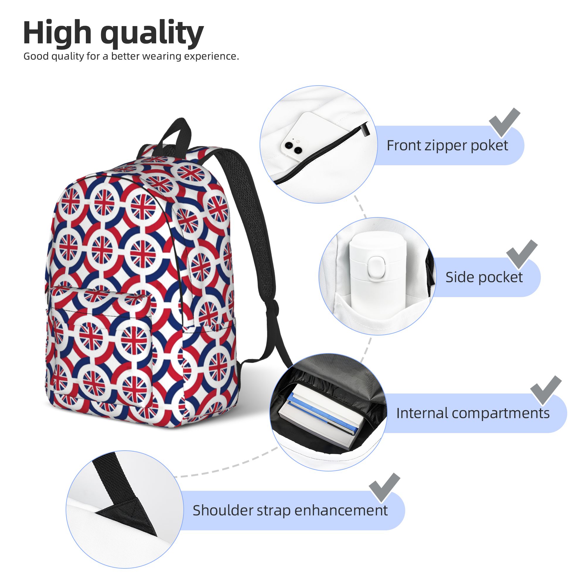 Bendera Union Jack dari Inggri - Women Bags In Uk ulasan dan harga