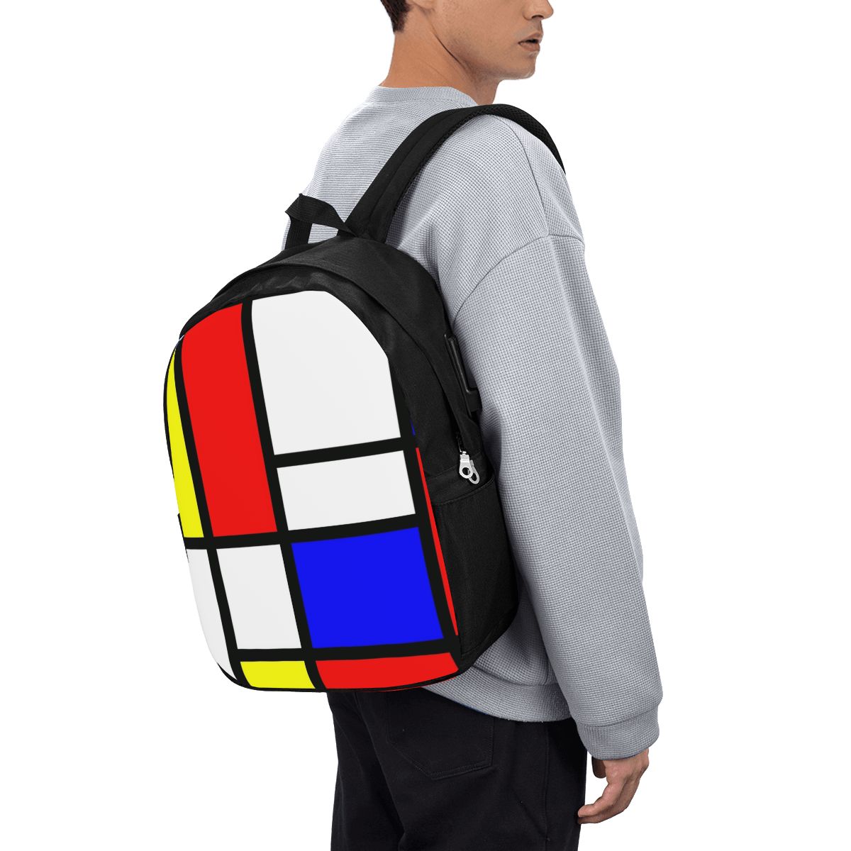Piet Mondrian Composition Back - Women Bags Laptop ulasan dan harga