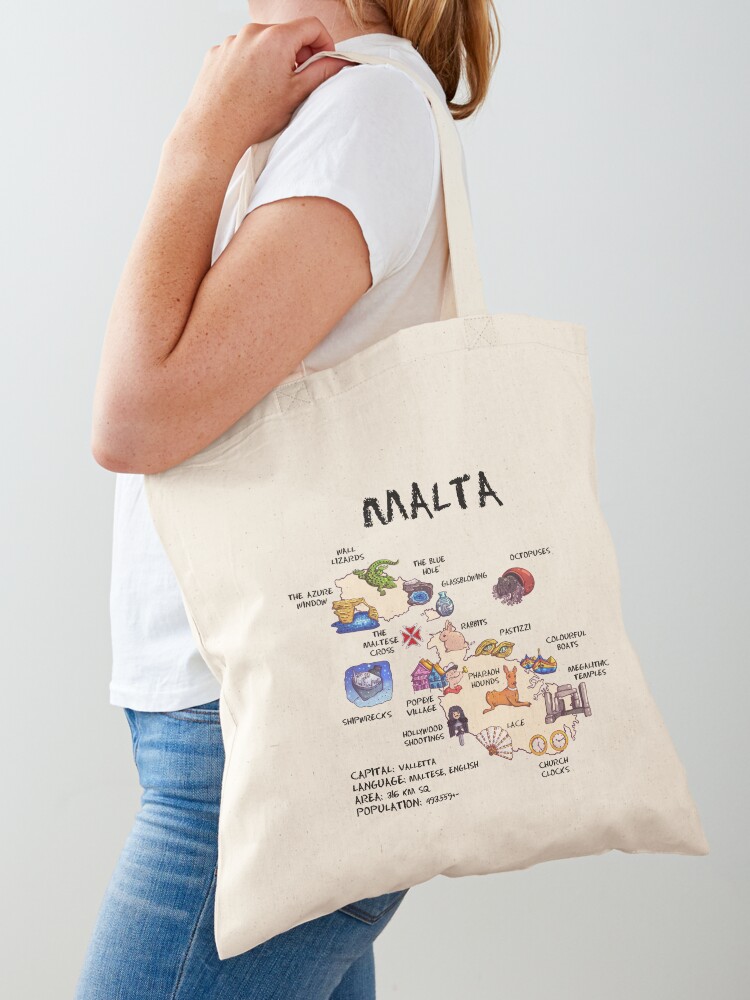 Malta - tas jinjing bergambar  - Women Bags Malta ulasan dan harga