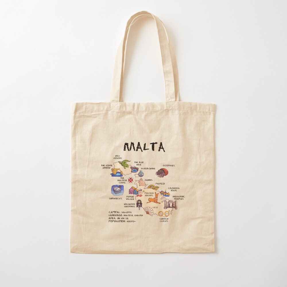 Malta - tas jinjing bergambar  - Women Bags Malta ulasan dan harga