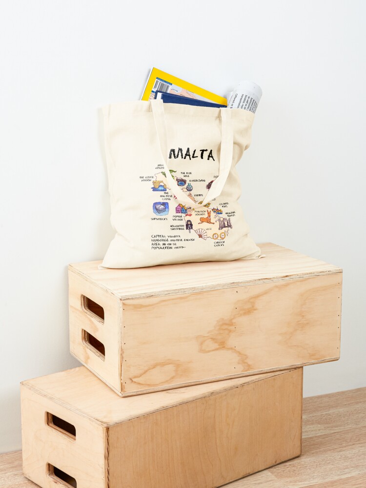 Malta - tas jinjing bergambar  - Women Bags Malta ulasan dan harga