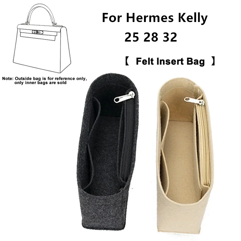 Organizer Tas Sisipan Kain Fel - Women Bags Hermes ulasan dan harga