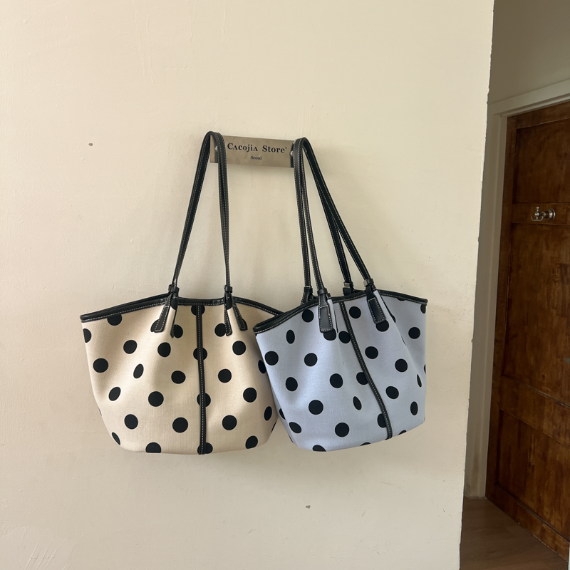 Tas Tote Pola Polka Dot Baru 2 - Women'S Work Bags Designer ulasan dan harga
