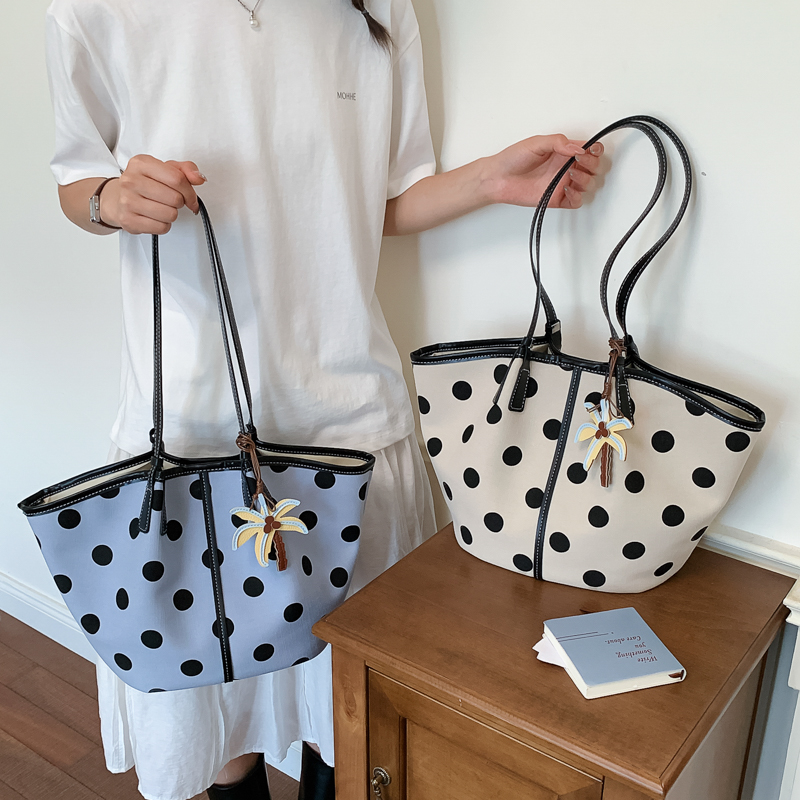 Tas Tote Pola Polka Dot Baru 2 - Women'S Work Bags Designer ulasan dan harga