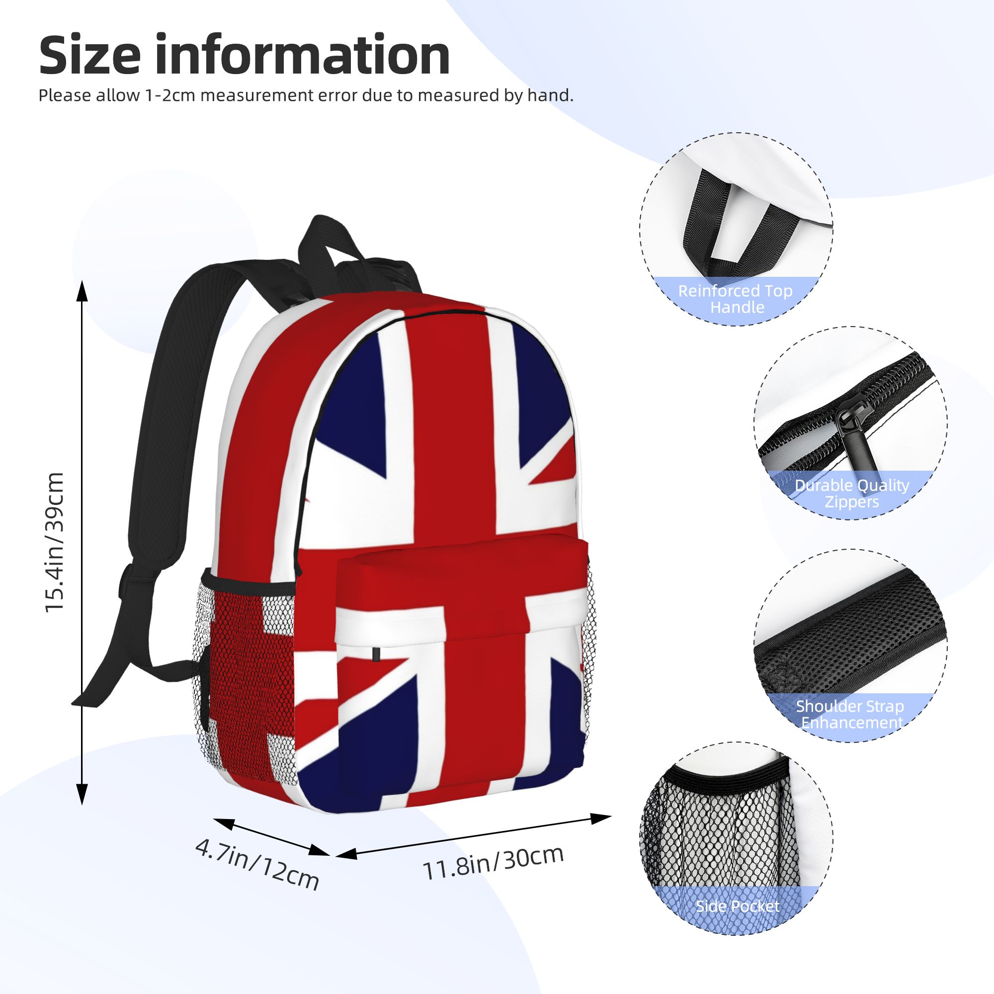 Tas Ransel Bendera Union Jack  - Women Bags In Uk ulasan dan harga