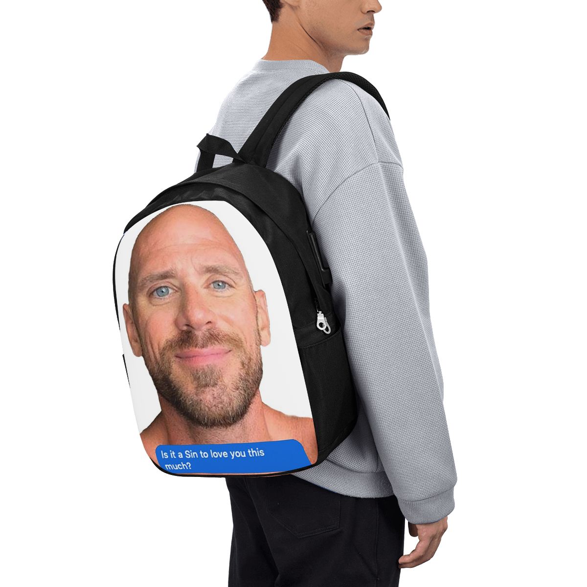 Johnny Sins Flirty Text Bubble - Women'S Bags ulasan dan harga