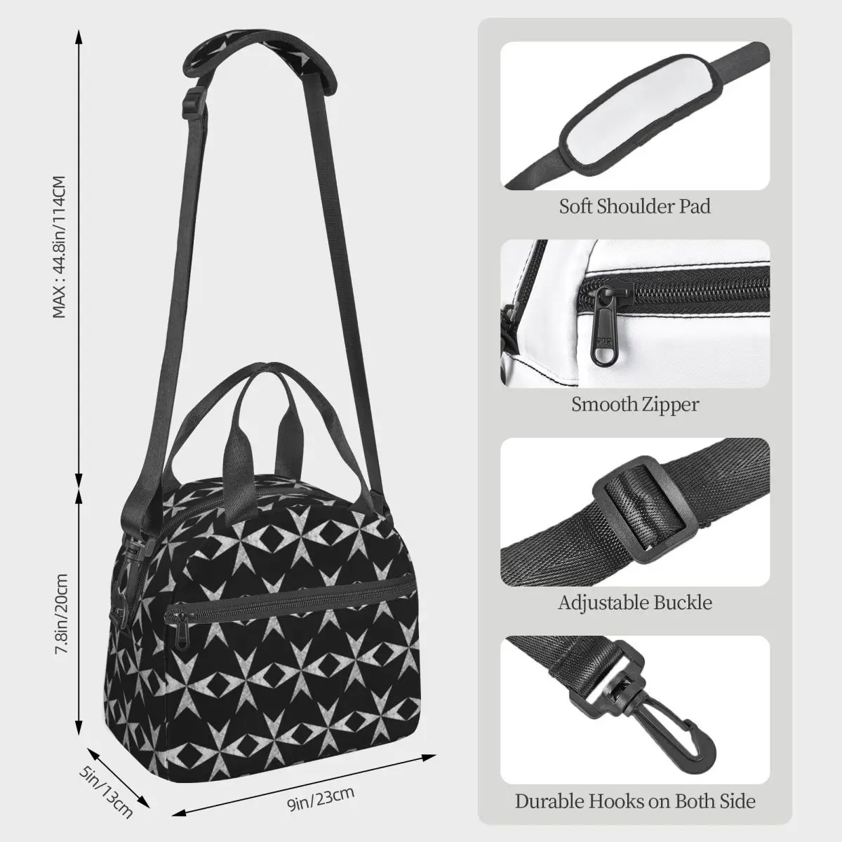 Maltese Cross Knights Hospital - Women Bags Malta ulasan dan harga