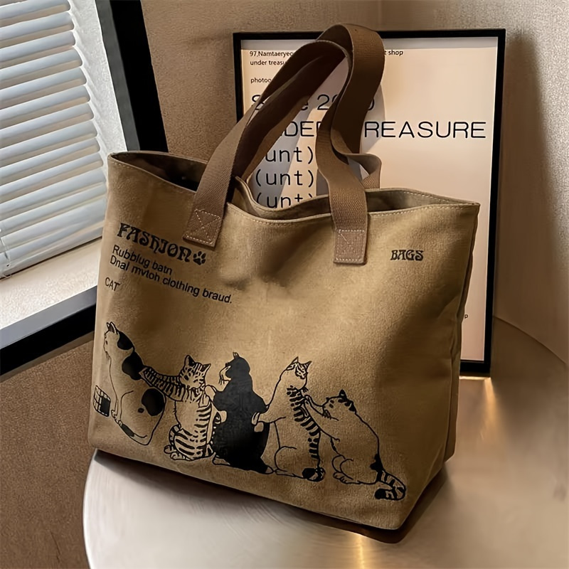 Tas Tote Kanvas Wanita Modis,  - Women'S Work Bags Designer ulasan dan harga