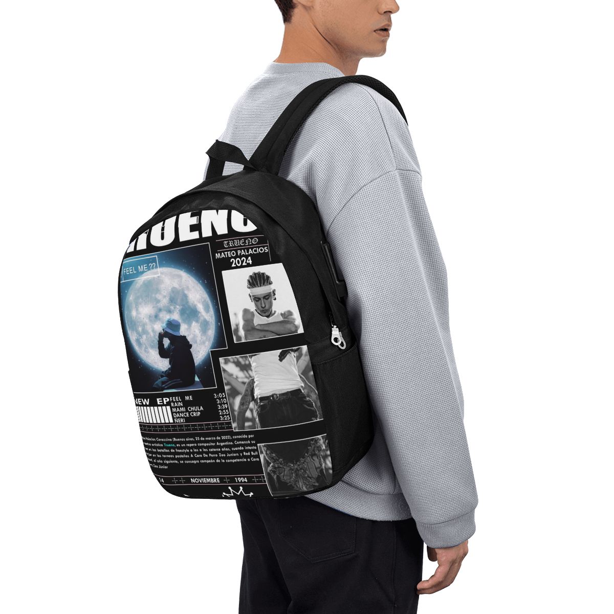 Tas Ransel Hip Hop Rapper True - Women Bags Laptop ulasan dan harga