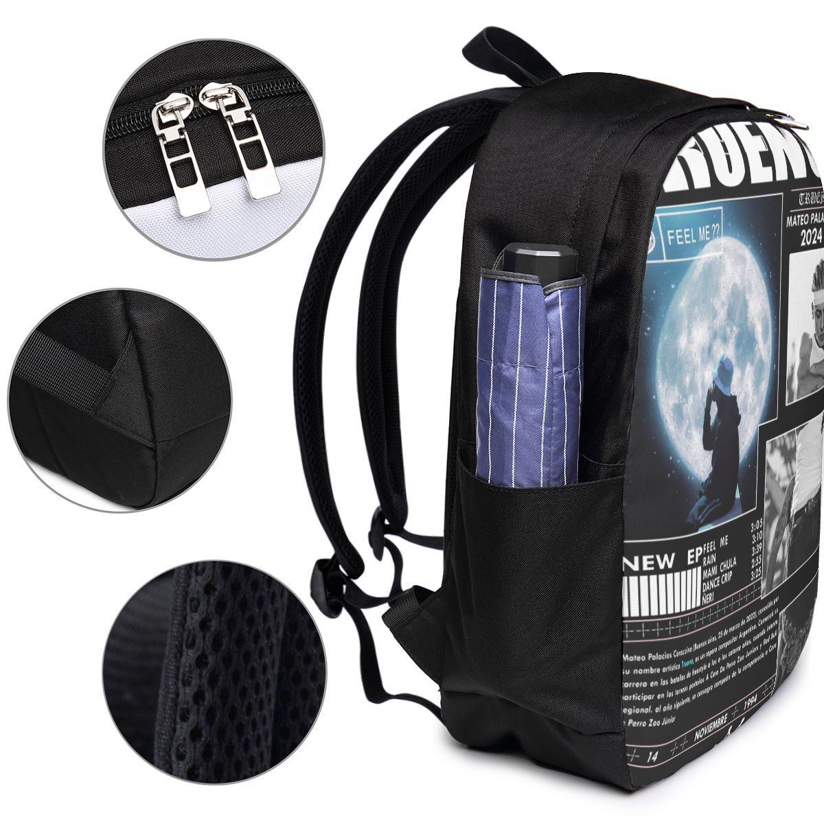 Tas Ransel Hip Hop Rapper True - Women Bags Laptop ulasan dan harga