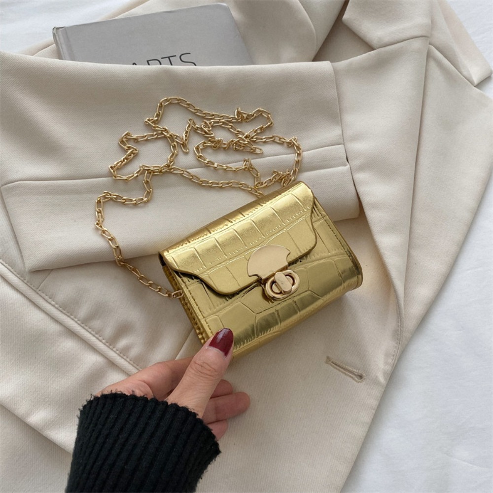 Tas Mini, Tas Niche Kuning dan - Women Bags Gold ulasan dan harga