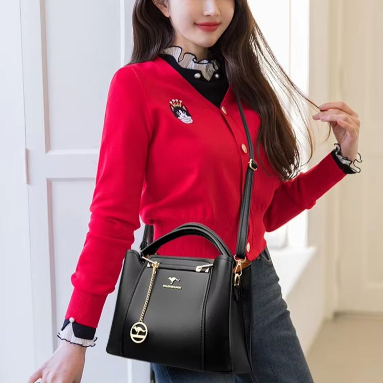 Tas jinjing kulit kapasitas be - Women'S Kangaroo Bags ulasan dan harga