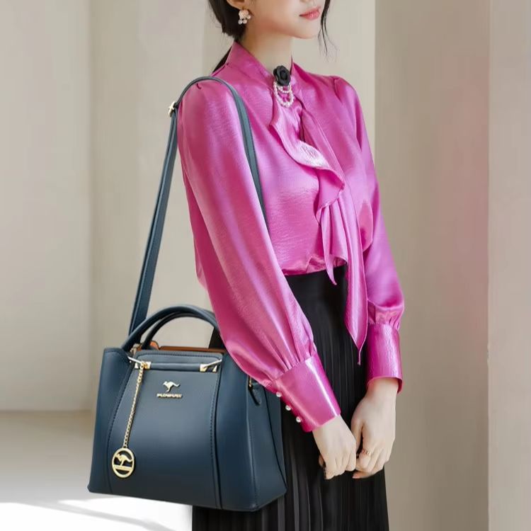 Tas jinjing kulit kapasitas be - Women'S Kangaroo Bags ulasan dan harga